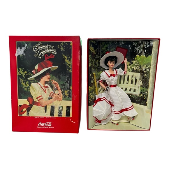 Coca-Cola Barbie Summer Daydreams 1997 Collector Edition Doll - Picture 1 of 16
